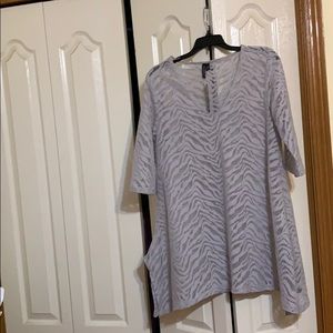 PORTACRUZ Silver Lace Beach Sundress Coverup